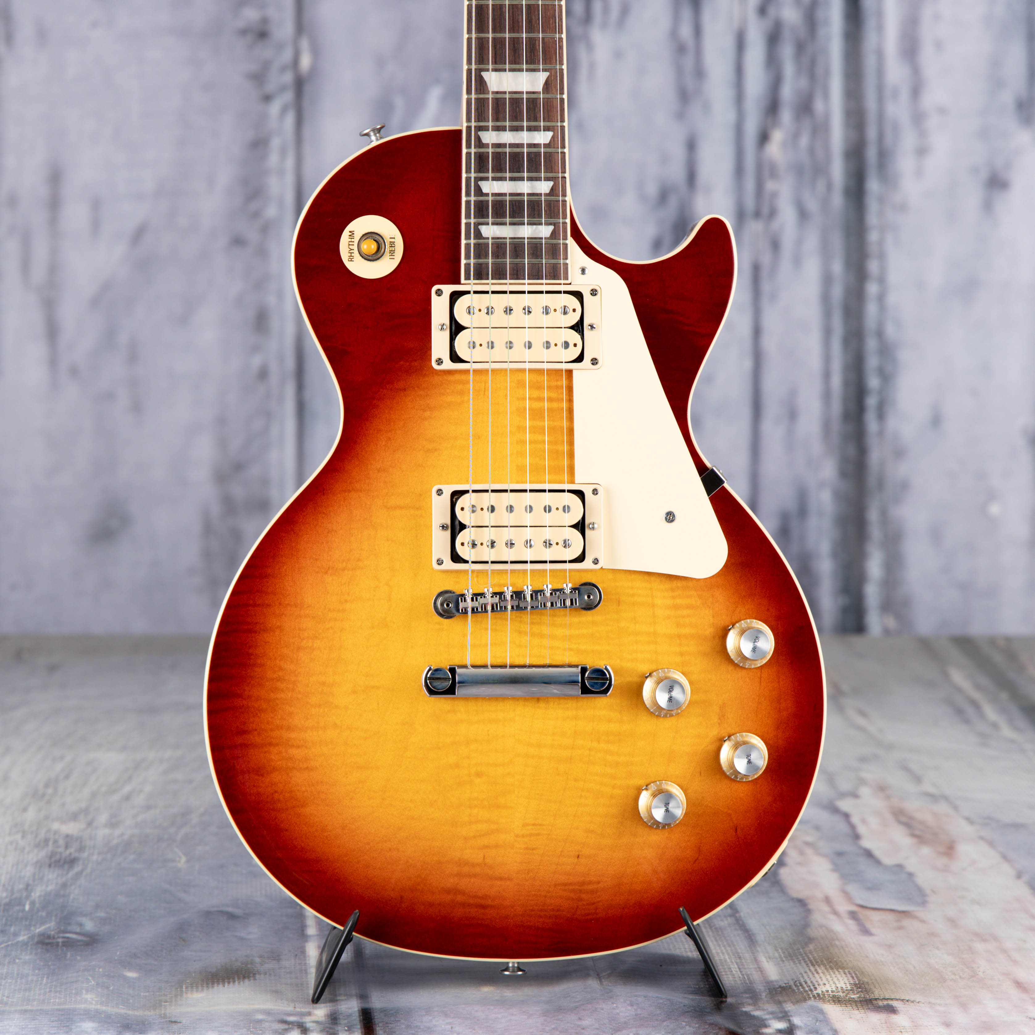 Gibson Limited Edition Les Paul Standard 60s Double Trouble Electric Guitar, Vintage Bourbon Burst Gloss, front closeup