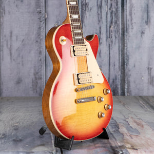 Gibson Limited Edition Les Paul Standard 60s Double Trouble Electric Guitar, Vintage Cherry Sunburst Gloss, angle