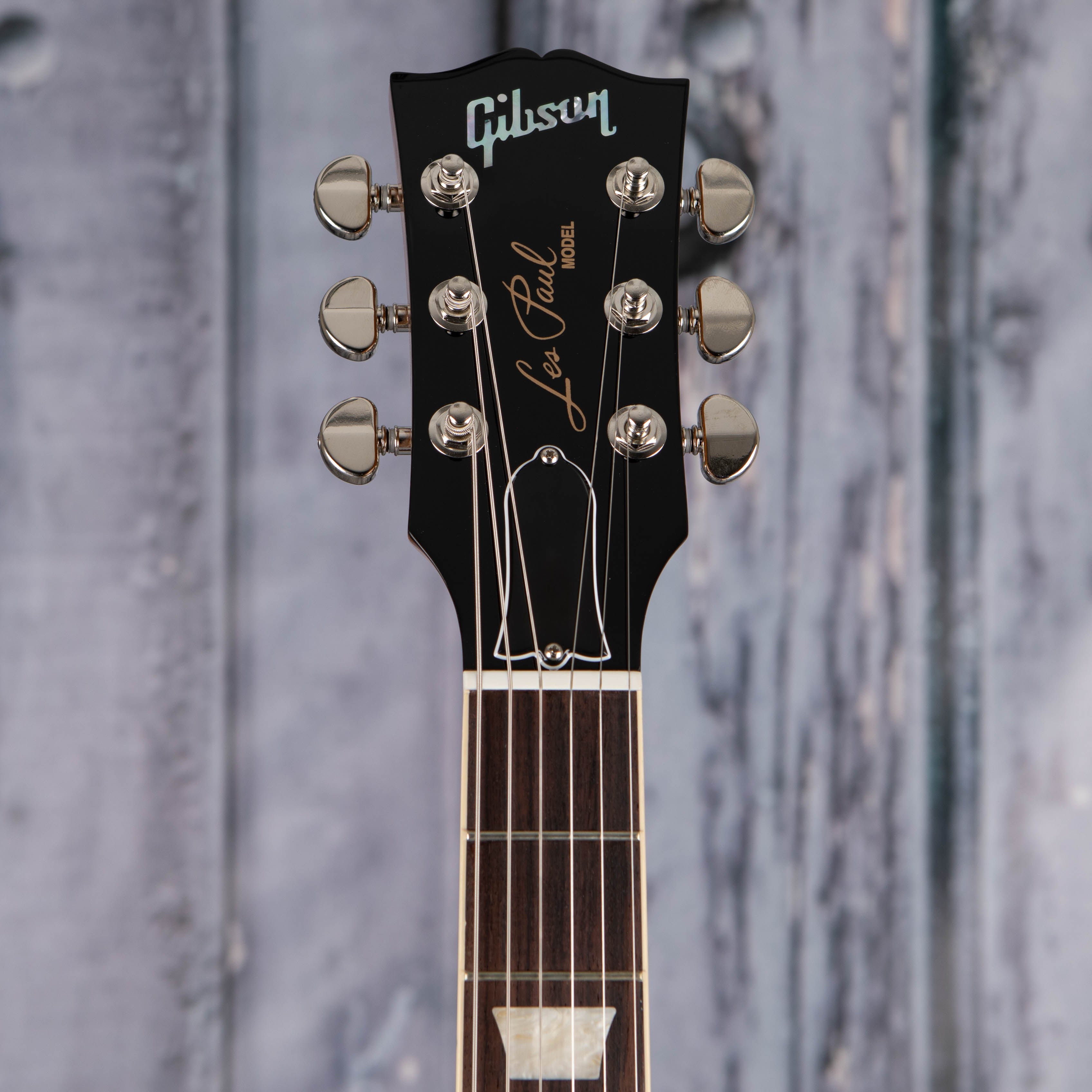 Gibson Limited Edition Les Paul Standard 60s Double Trouble Electric Guitar, Vintage Cherry Sunburst Gloss, front headstock