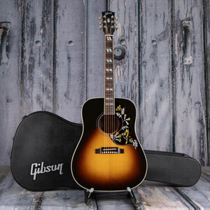Gibson Montana Hummingbird Standard Acoustic/Electric Guitar, Vintage Sunburst, case