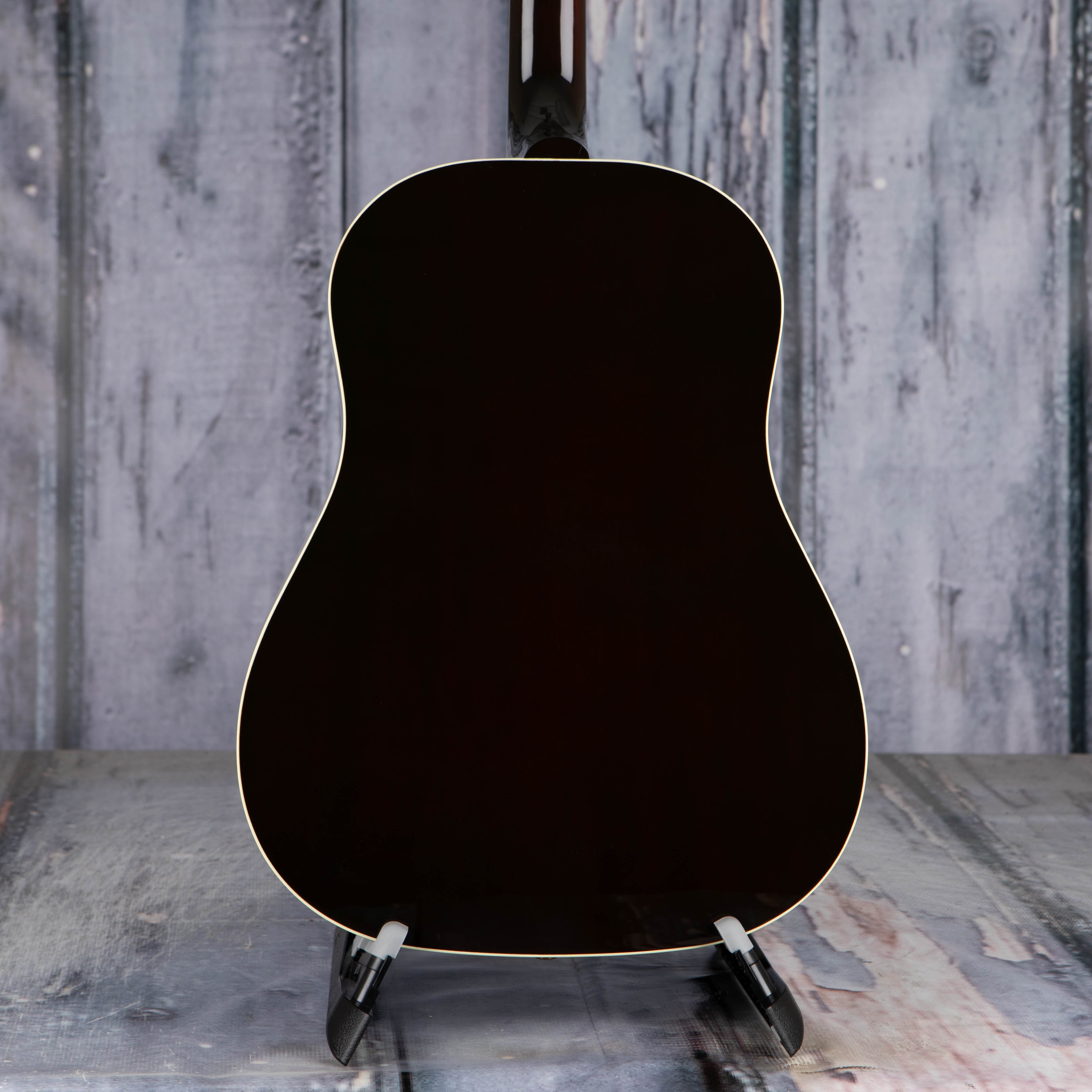 Gibson Montana J-45 Standard Dreadnought Acoustic/Electric Guitar, Vintage Sunburst, back closeup