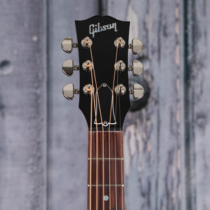 Gibson Montana J-45 Standard Dreadnought Acoustic/Electric Guitar, Vintage Sunburst, front headstock