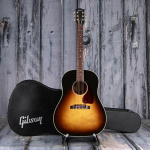 Gibson Montana J-45 Standard Dreadnought Acoustic/Electric Guitar, Vintage Sunburst, case
