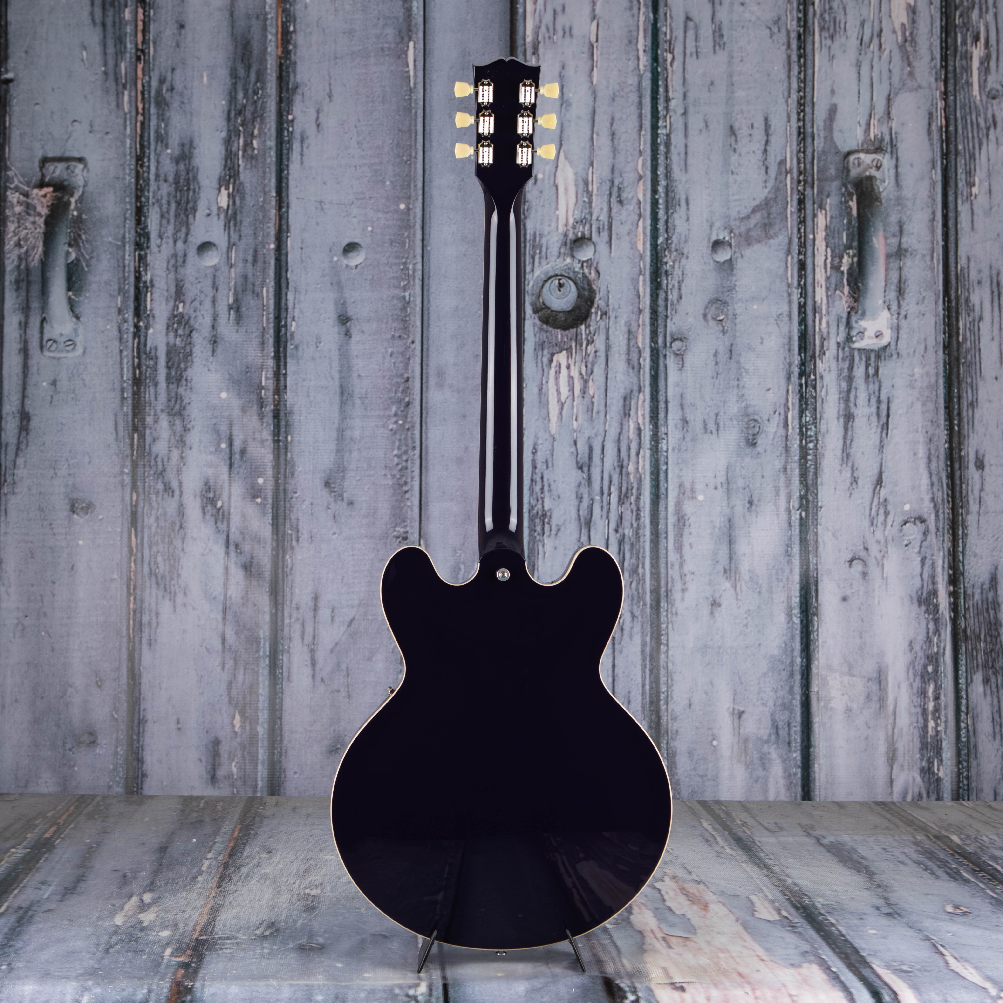 Gibson USA ES-335 Semi-Hollowbody Guitar, Deep Purple, back