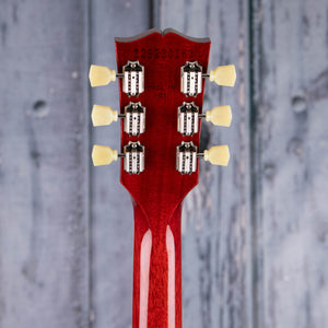 Gibson USA ES-335 Semi-Hollowbody Guitar, Sixties Cherry, back headstock