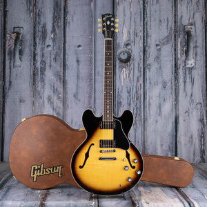 Gibson USA ES-335 Semi-Hollowbody Guitar, Vintage Burst, case