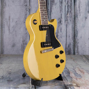 Gibson USA Les Paul Special Electric Guitar, TV Yellow, angle