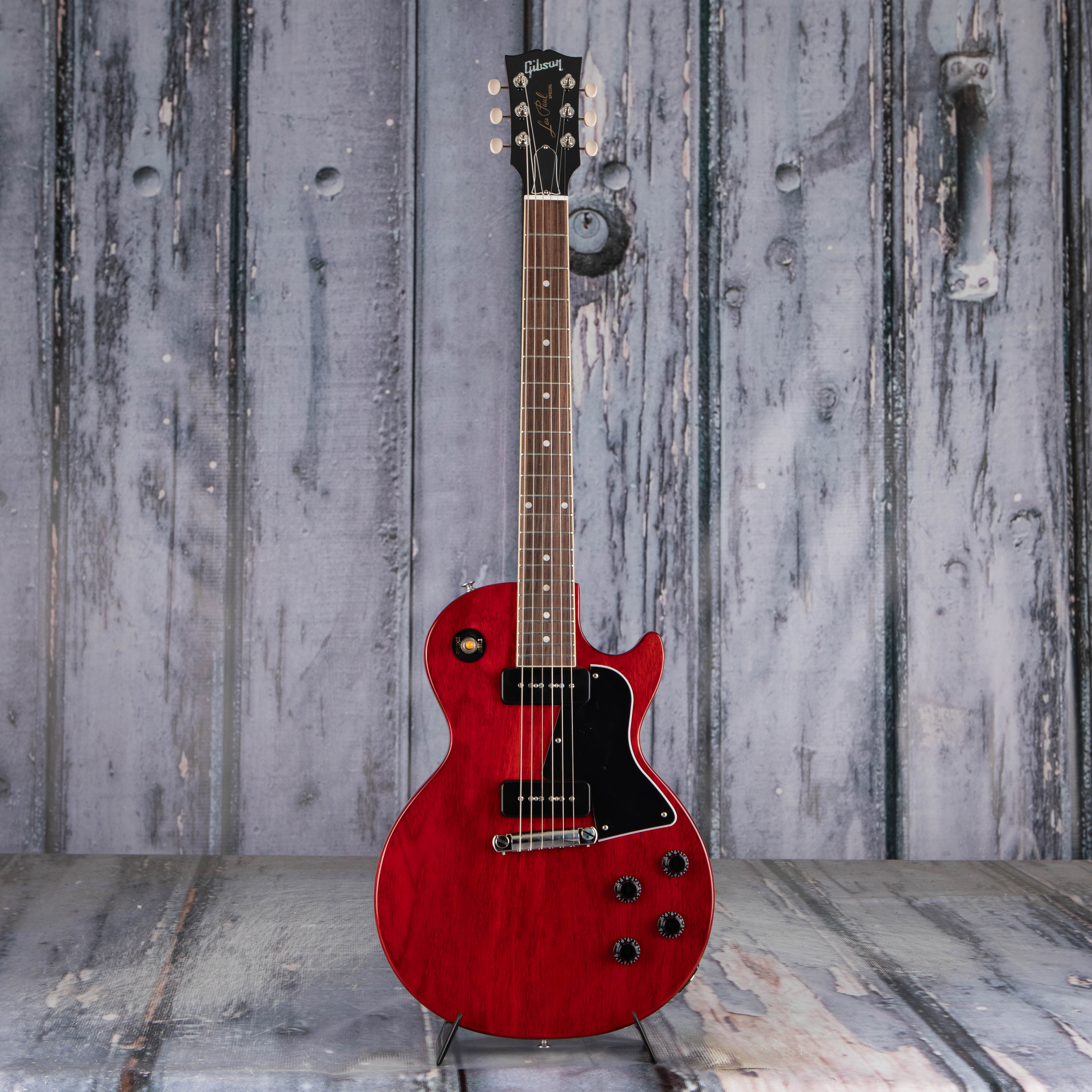 Gibson USA Les Paul Special Electric Guitar, Vintage Cherry, front