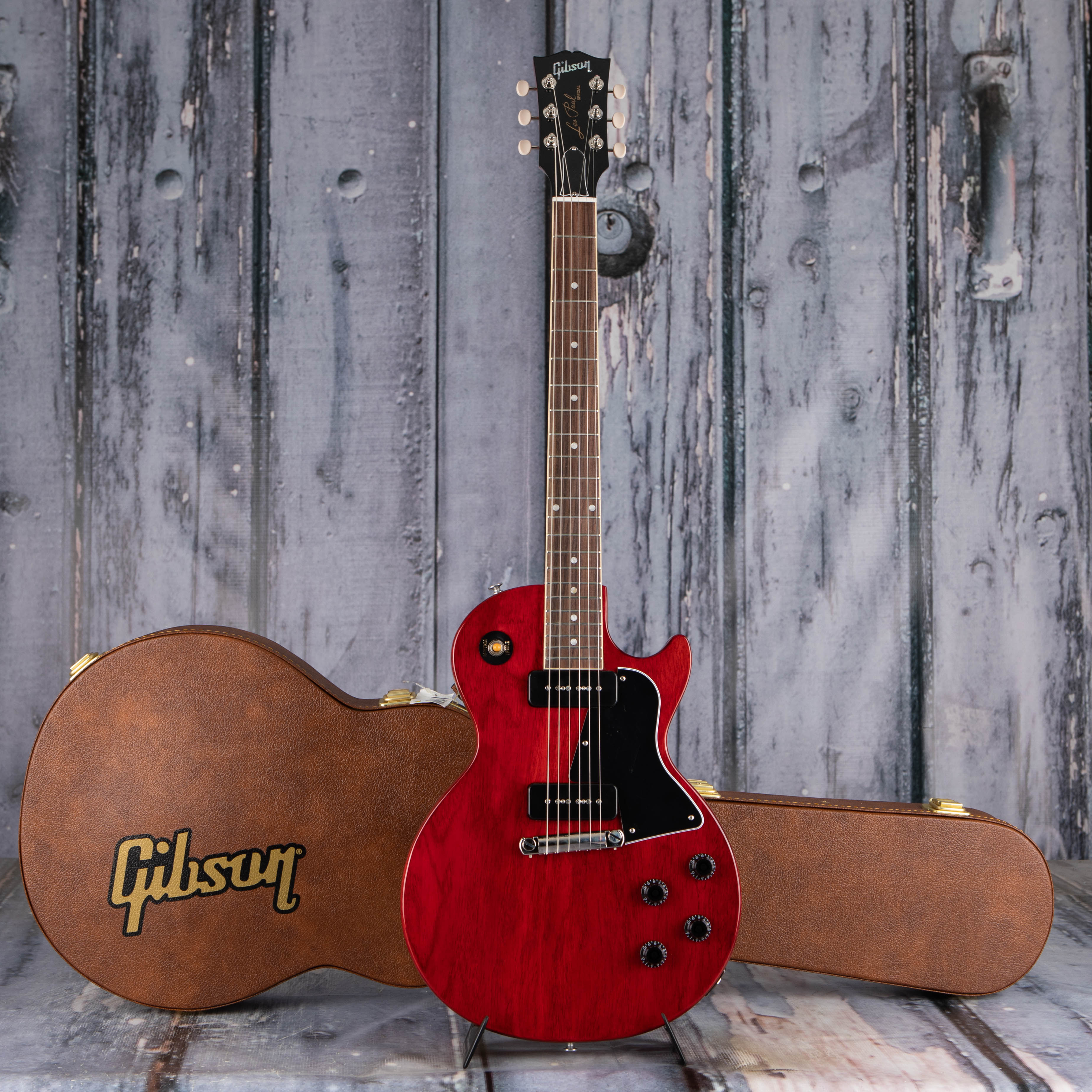 Gibson USA Les Paul Special Electric Guitar, Vintage Cherry, case