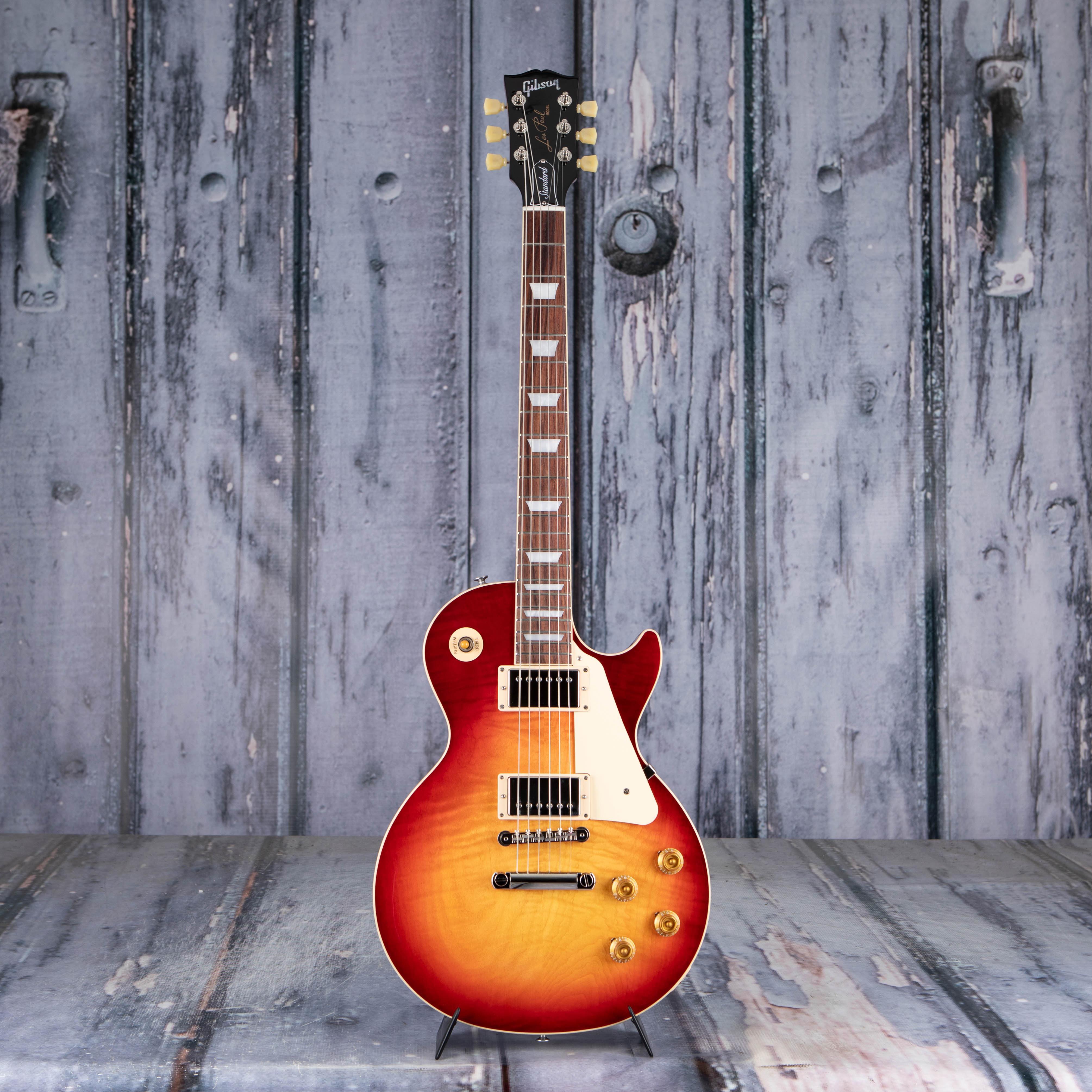 Gibson USA Les Paul Standard '50s Electric Guitar, Heritage Cherry Sunburst, front