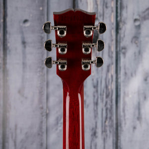 Gibson USA Les Paul Standard '60s Electric Guitar, Unburst, back headstock