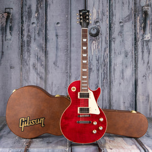 Gibson USA Les Paul Standard 60s Figured Top Electric Guitar, 60s Cherry, case