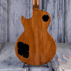 Gibson USA Les Paul Standard 60s Figured Top Electric Guitar, Translucent Fuchsia, back closeup