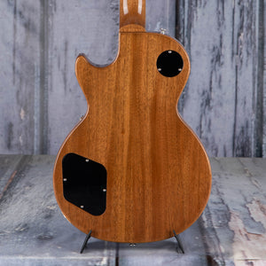 Gibson USA Les Paul Standard 60s Plain Top Electric Guitar, Ebony, back closeup