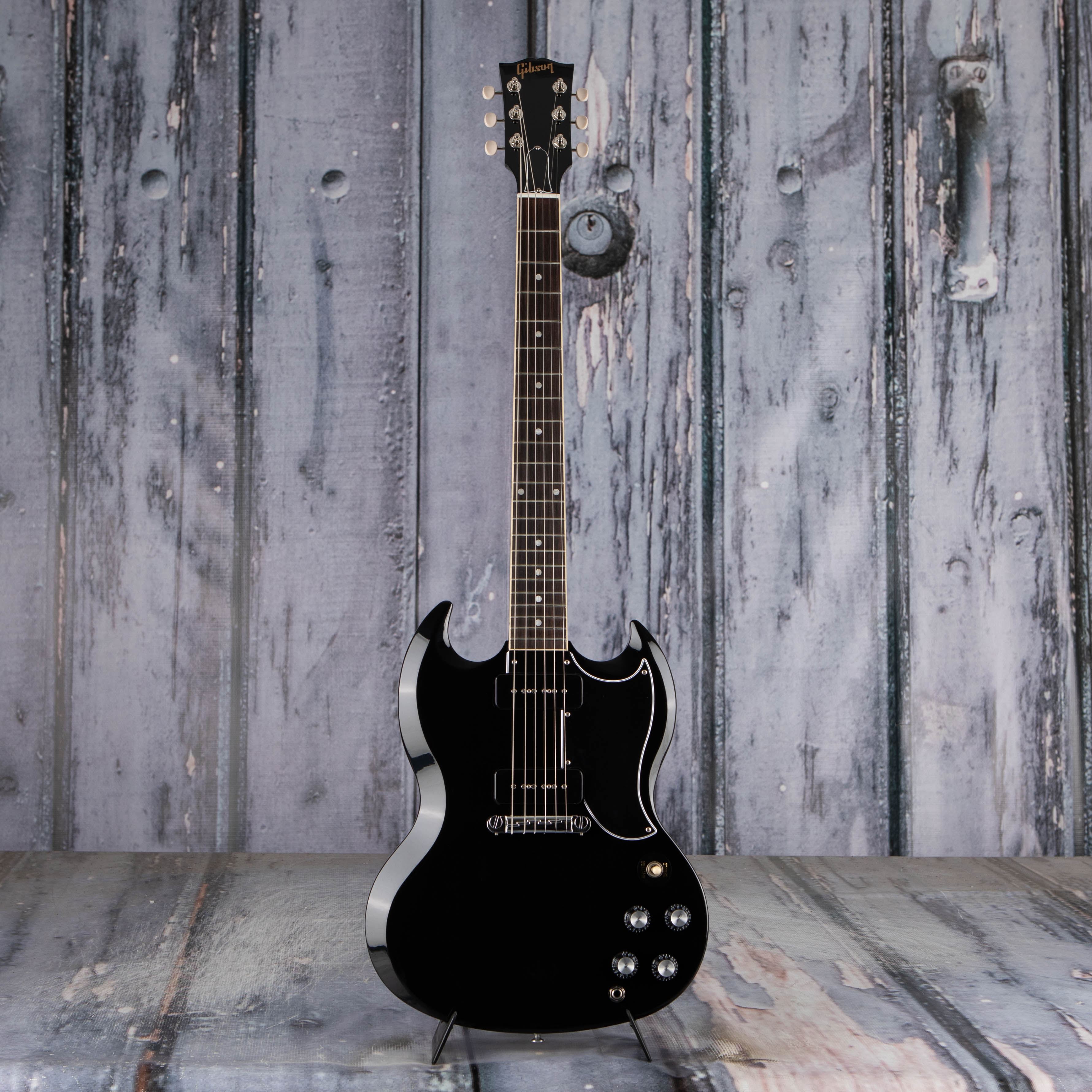 Gibson USA SG Special Electric Guitar, Ebony, front