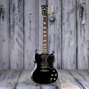 Gibson USA SG Standard '61 Electric Guitar, Ebony, front