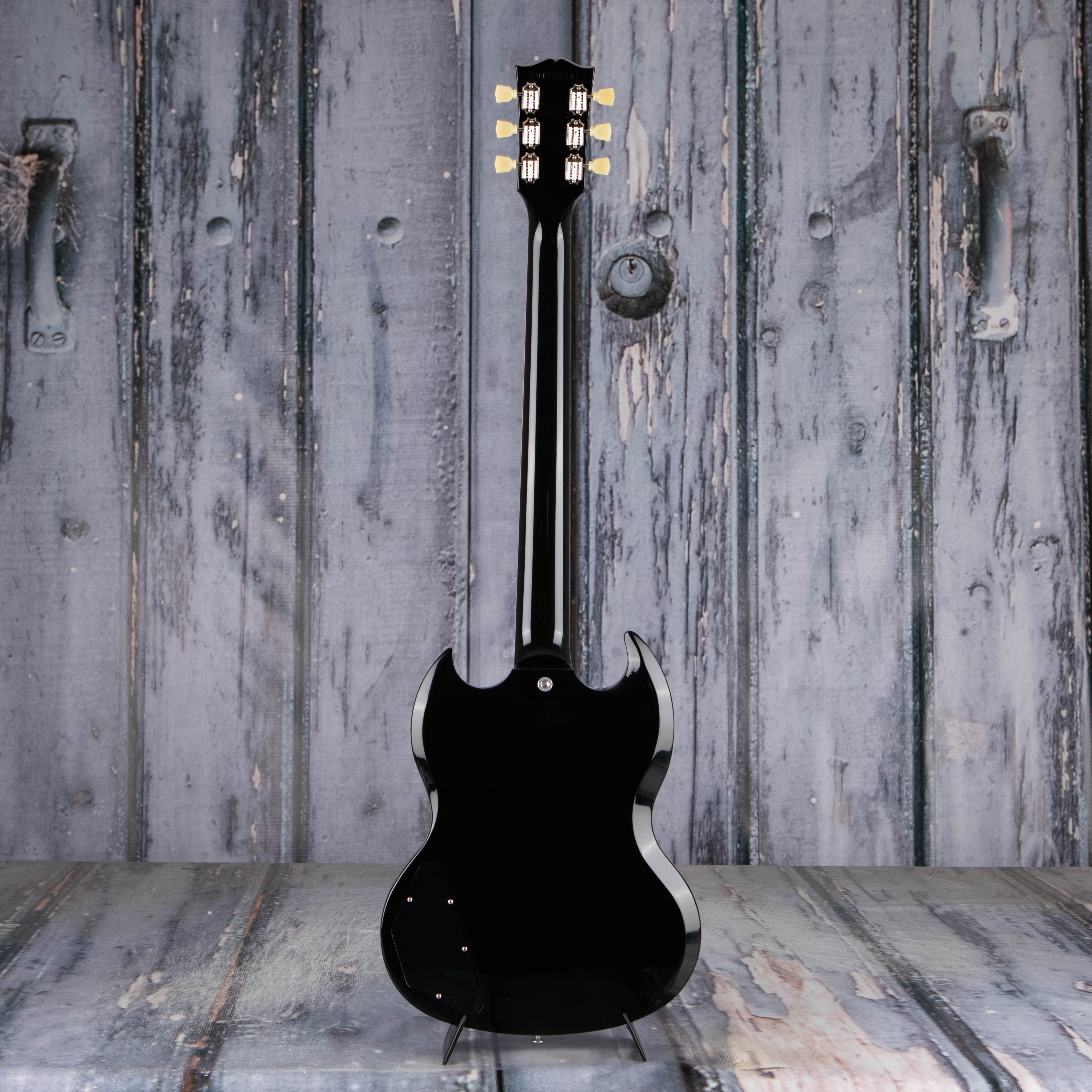 Gibson USA SG Standard '61 Electric Guitar, Ebony, back