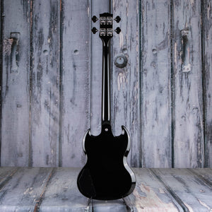,Gibson USA SG Standard Electric Bass Guitar, Ebony, back