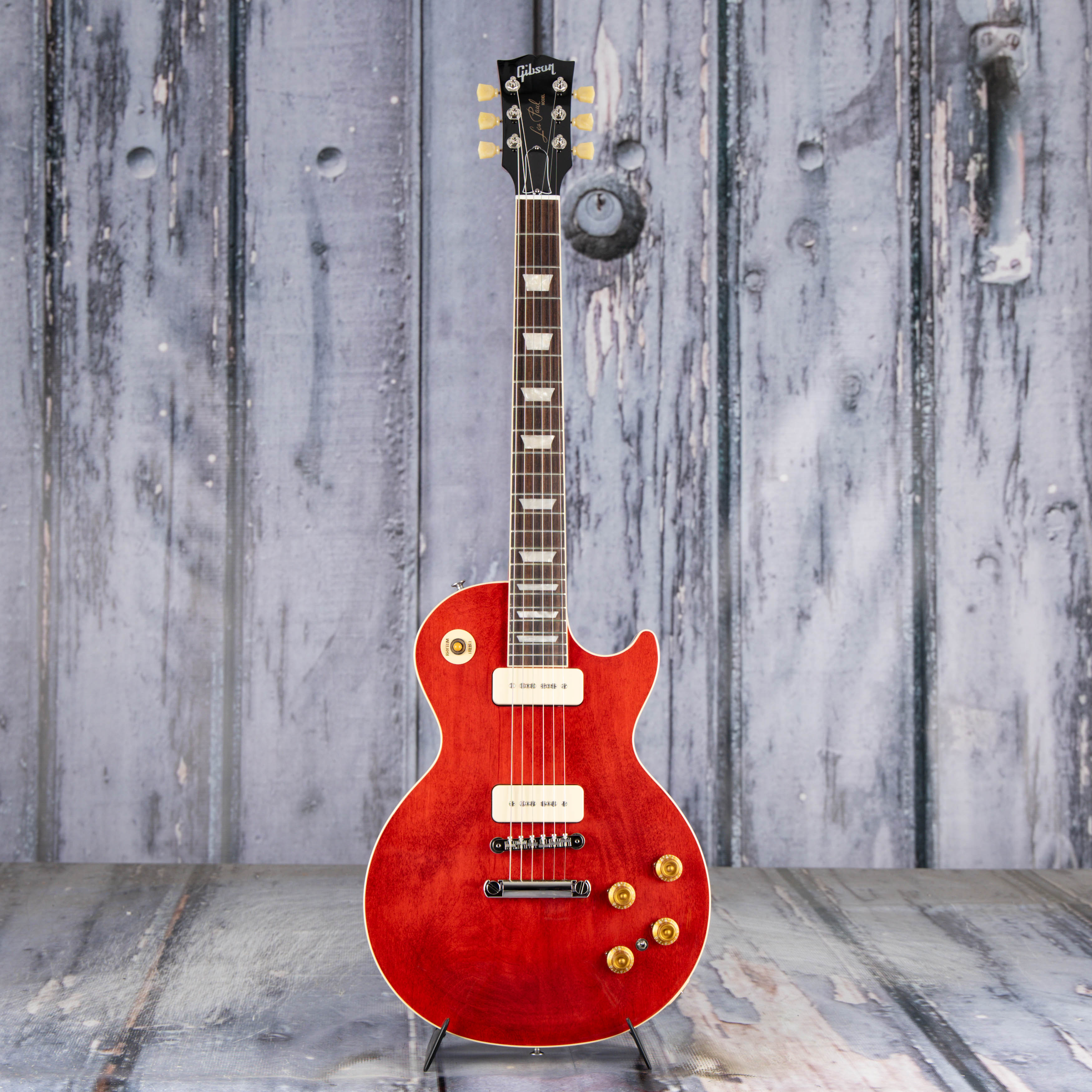 Gibson Warren Haynes Les Paul Standard Electric Guitar, '60s Cherry, front