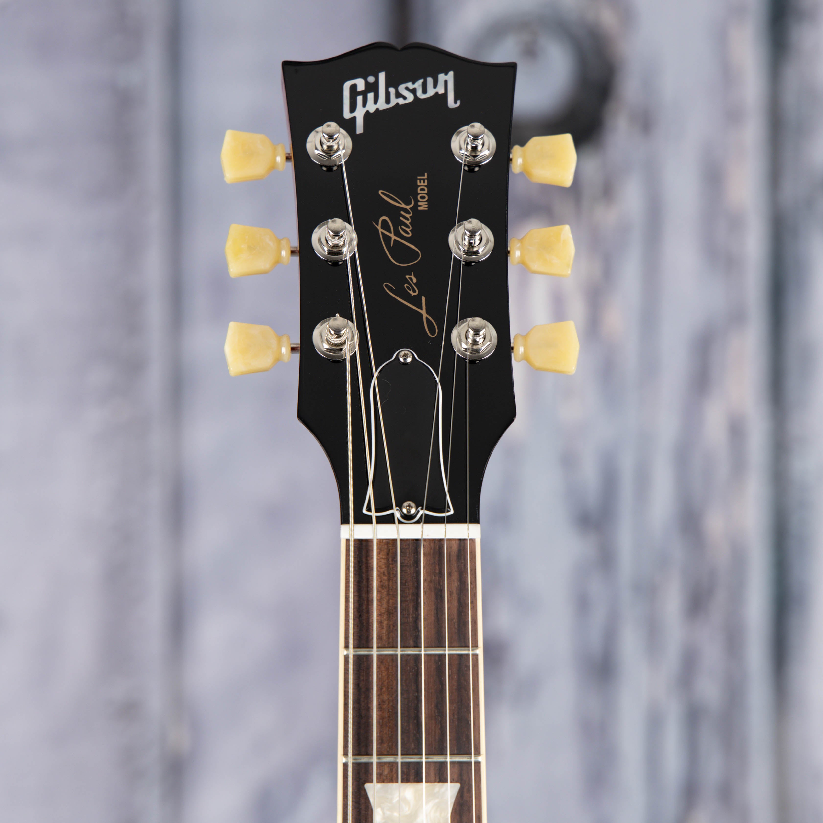 Gibson Warren Haynes Les Paul Standard Electric Guitar, '60s Cherry, front headstock