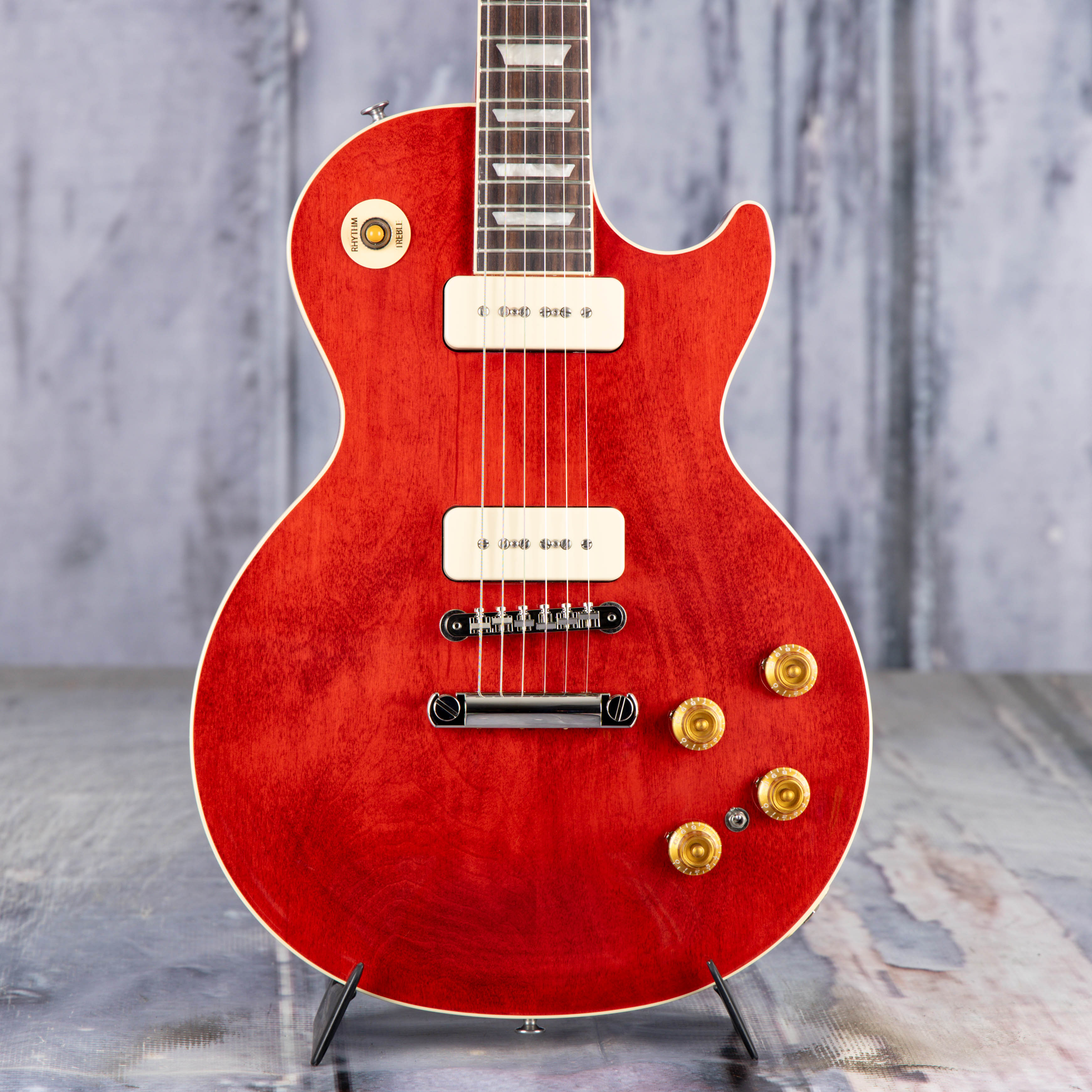 Gibson Warren Haynes Les Paul Standard Electric Guitar, '60s Cherry, front closeup