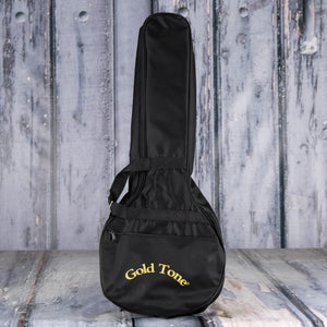 Gold Tone AC-6 Mini Acoustic Composite 6-String Banjitar, Black, bag