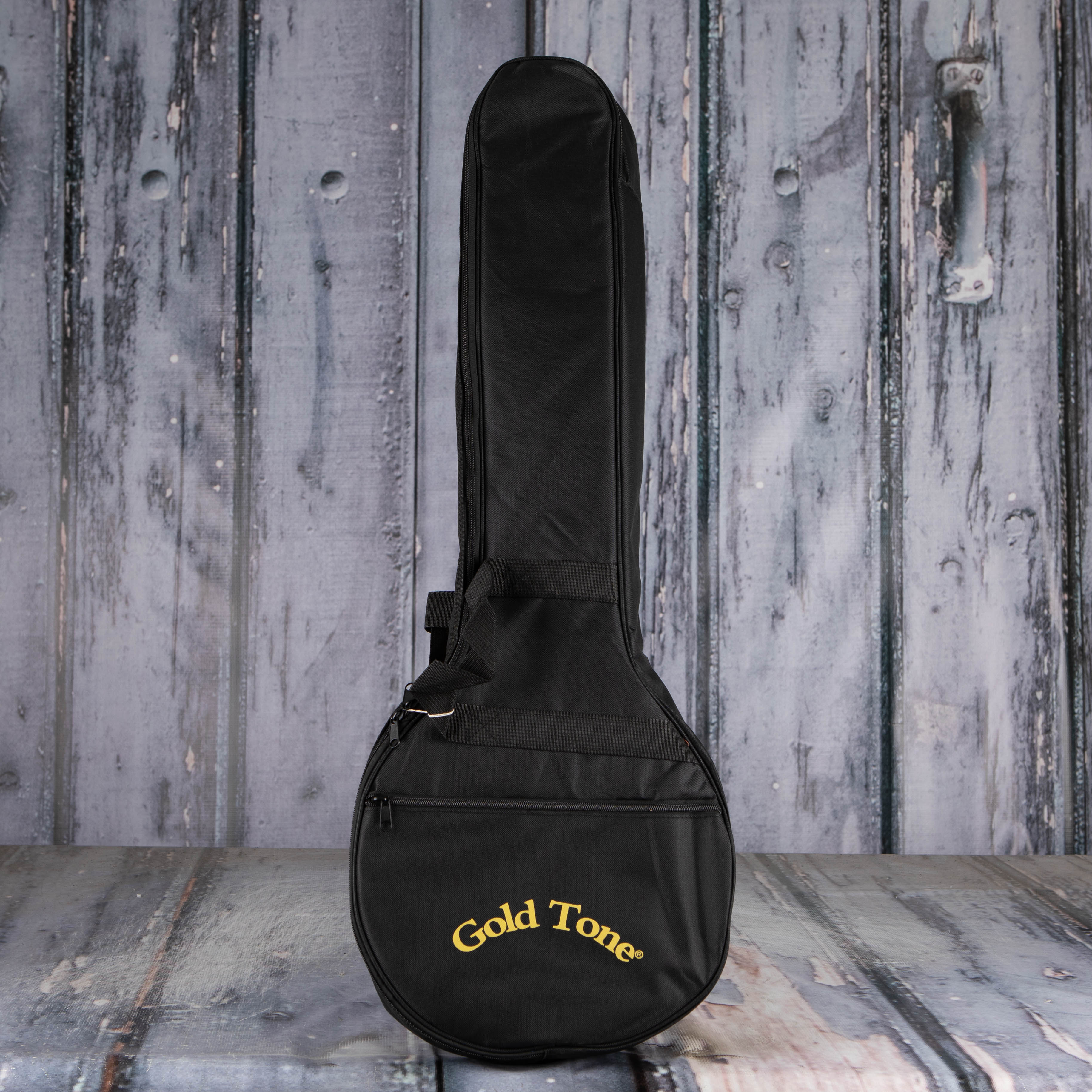 Gold Tone CC-100 Cripple Creek Open Composite Banjo, Natural, bag