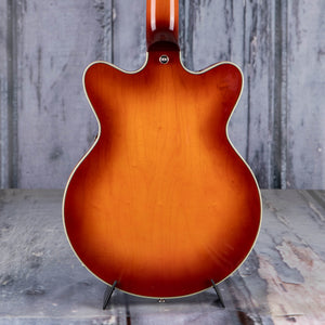 Gretsch G2655 Streamliner Center Block Jr. Double-Cut W/ V-Stoptail Semi-Hollowbody Guitar, Abbey Ale, back closeup