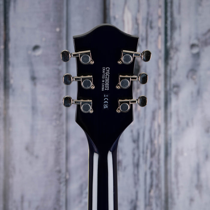 Gretsch G5655T-QM Electromatic Center Block Jr. Single-Cut Quilted Maple With Bigsby Semi-Hollowbody, Hudson Sky