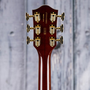 Gretsch G6122T-62 Vintage Select Edition '62 Chet Atkins Country Gentleman Hollowbody W/ Bigsby Electric Guitar, Walnut Stain, back headstock
