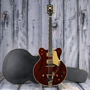 Gretsch G6122T-62 Vintage Select Edition '62 Chet Atkins Country Gentleman Hollowbody W/ Bigsby Electric Guitar, Walnut Stain, case