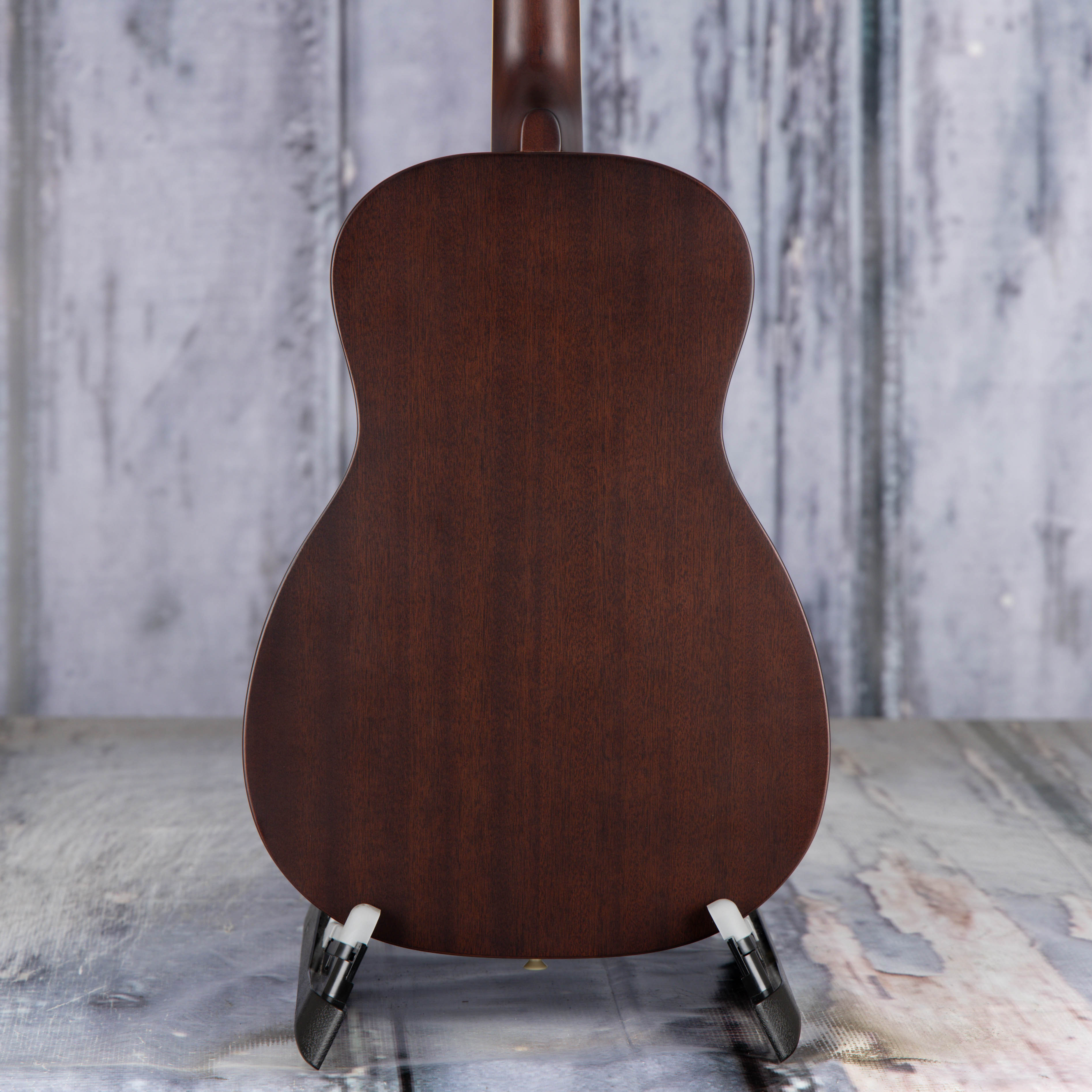 Gretsch Jim Dandy Dreadnought Acoustic Guitar, Deep Cherry Burst, back closeup