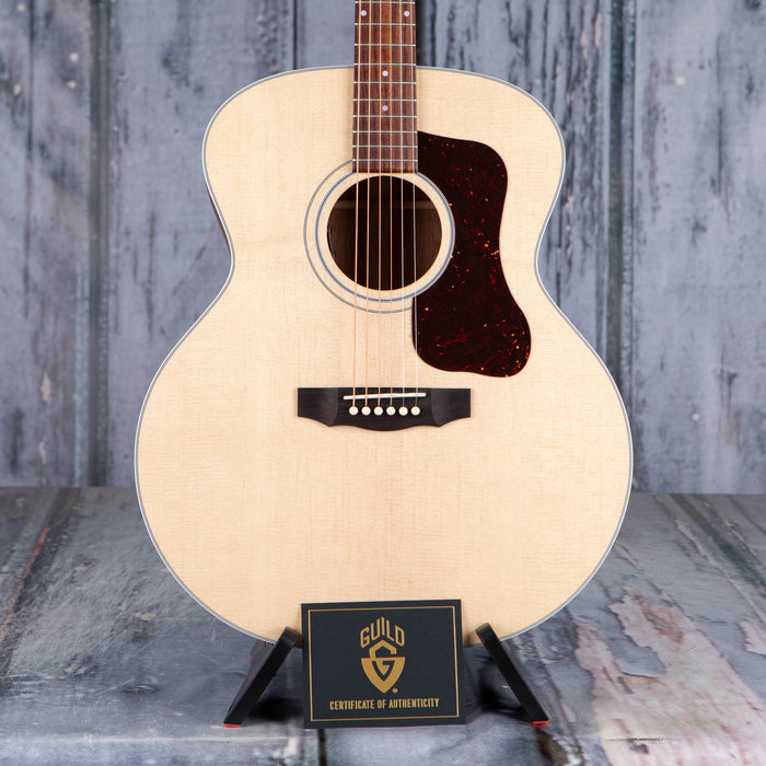 Guild F-40E Jumbo Acoustic/Electric, Natural Satin