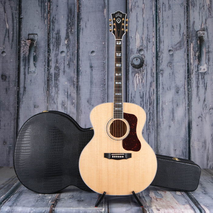 Guild F-55E Jumbo Maple Acoustic/Electric, Blonde