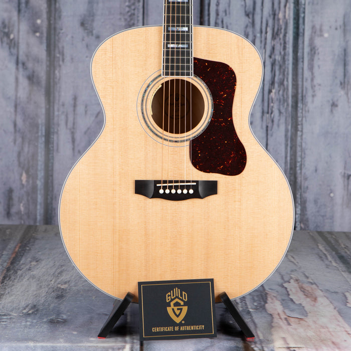 Guild F-55E Jumbo Maple Acoustic/Electric, Blonde