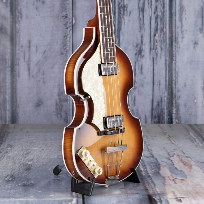 Höfner H500/1-64L-0 1964 Reissue Left-Handed Violin Bass, Sunburst
