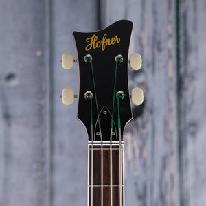 Höfner H500/1-64L-0 1964 Reissue Left-Handed Violin Bass Guitar, Sunburst, front headstock