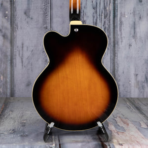 Ibanez Artcore AF75 Hollowbody Guitar, Vintage Sunburst, back closeup