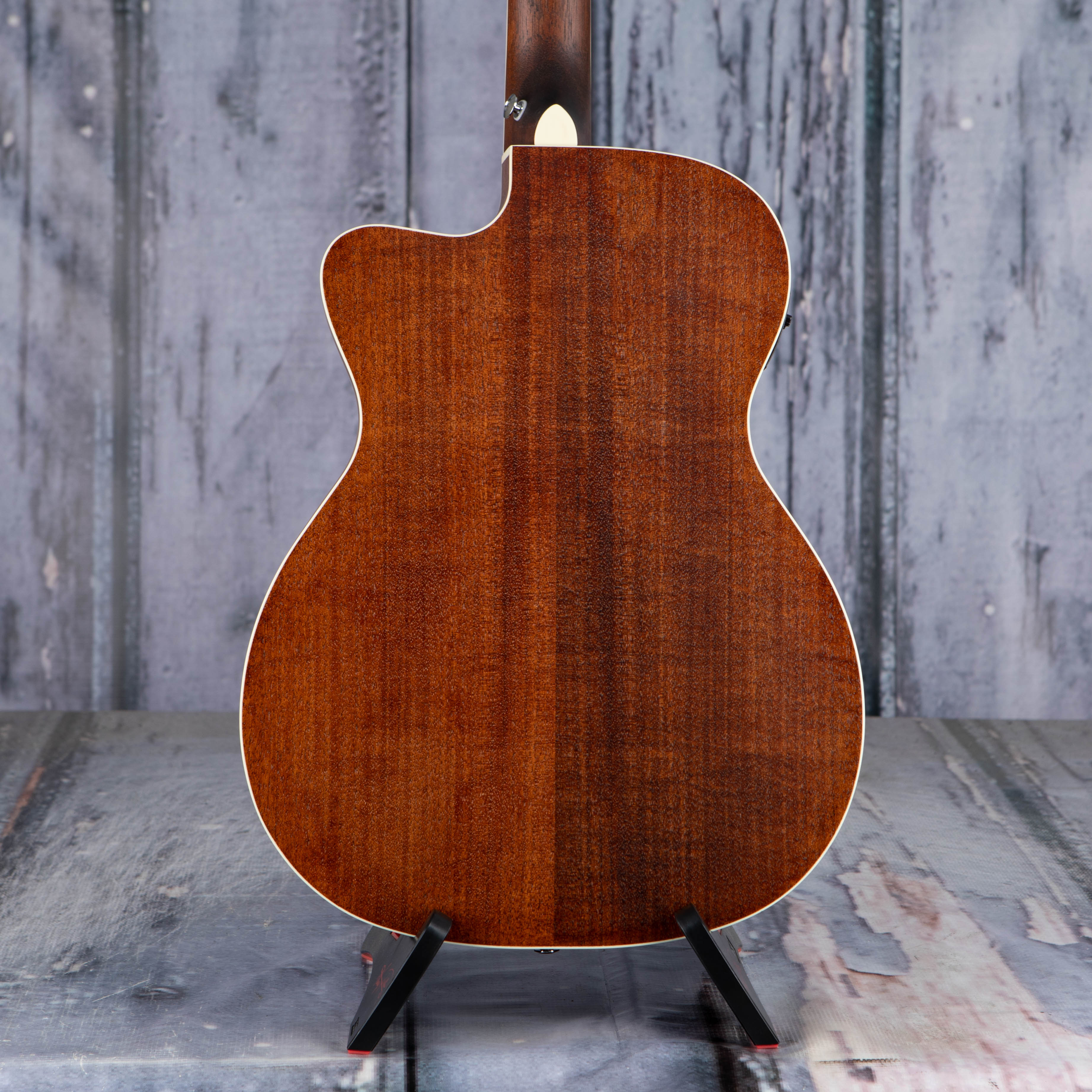 Ibanez Artwood AC340CE Acoustic/Electric Guitar, Open Pore Natural, back closeup