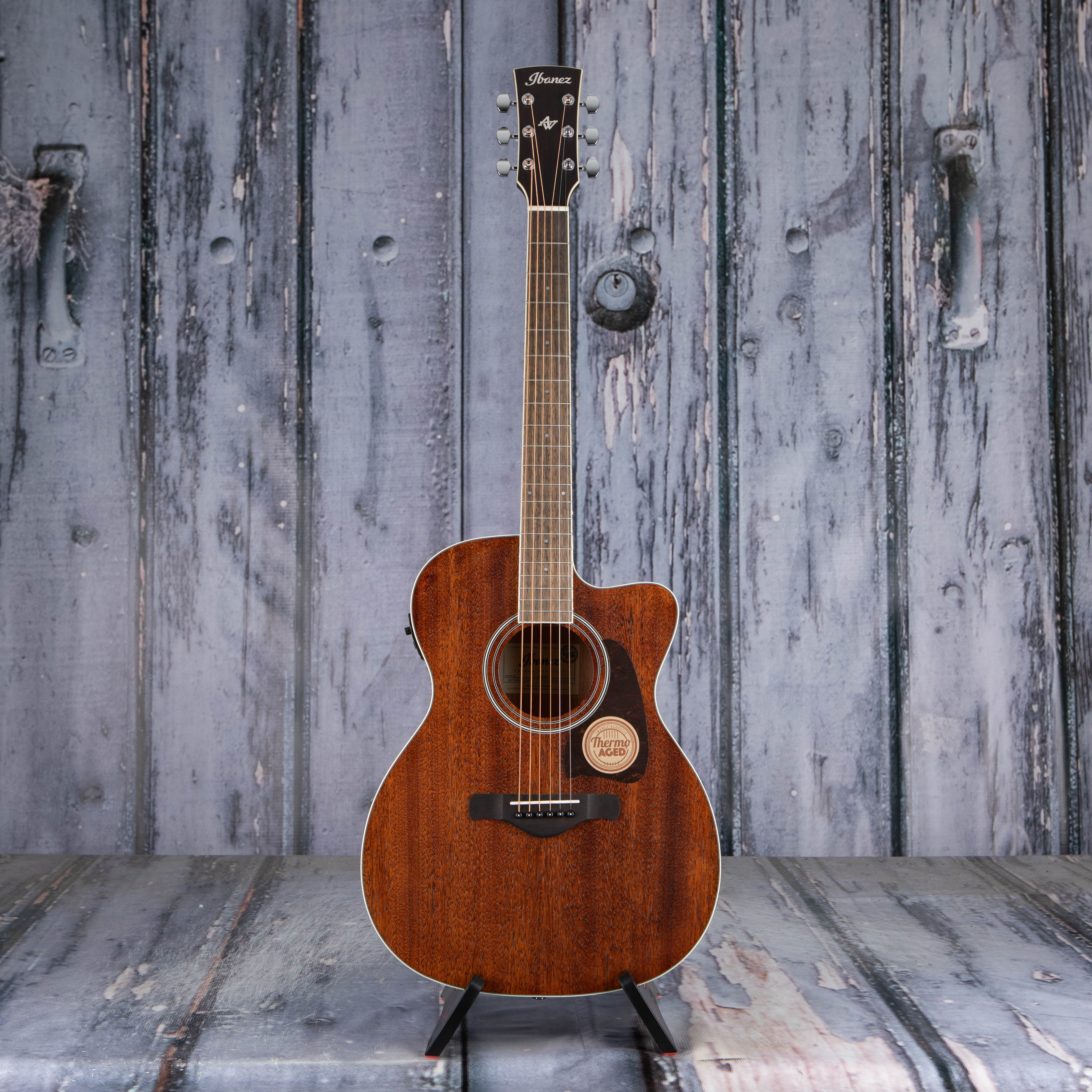 Ibanez Artwood AC340CE Acoustic/Electric Guitar, Open Pore Natural, front