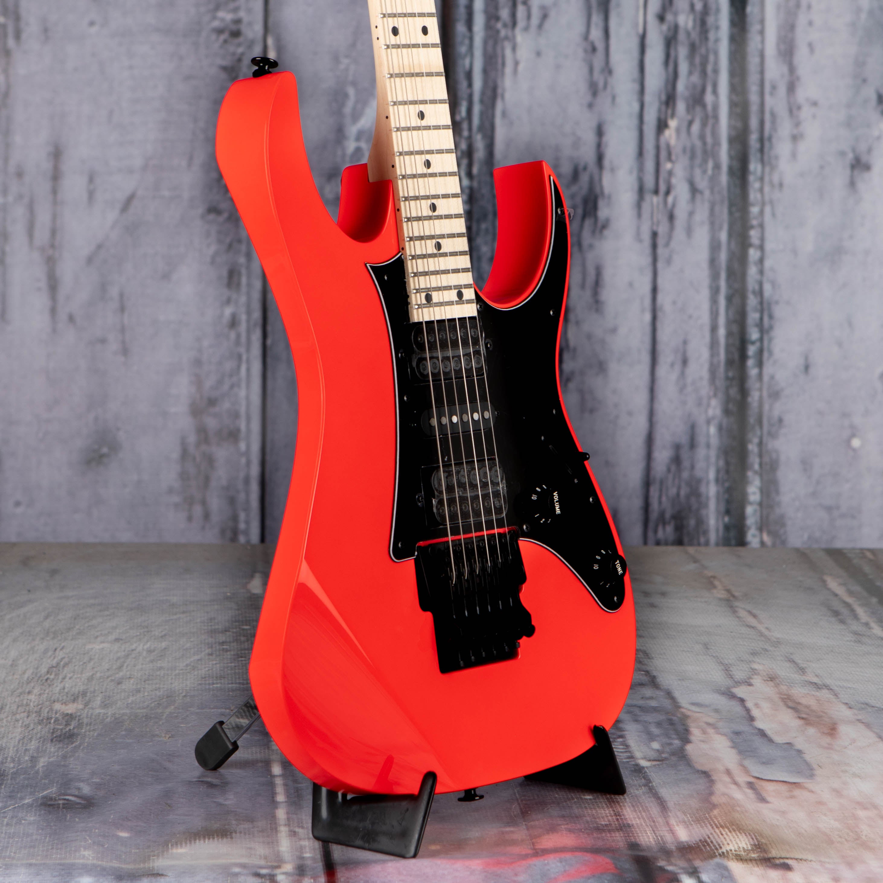 Ibanez Genesis Collection RG550 Electric Guitar, Road Flare Red, angle