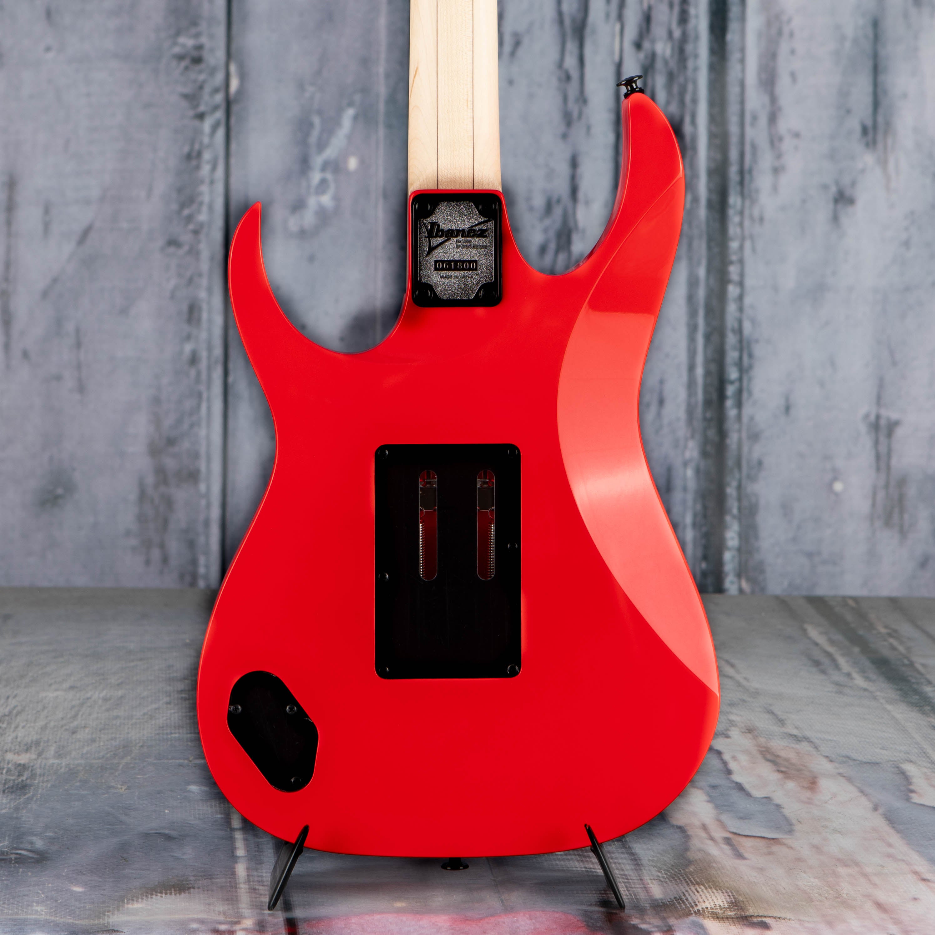 Ibanez Genesis Collection RG550 Electric Guitar, Road Flare Red, back closeup