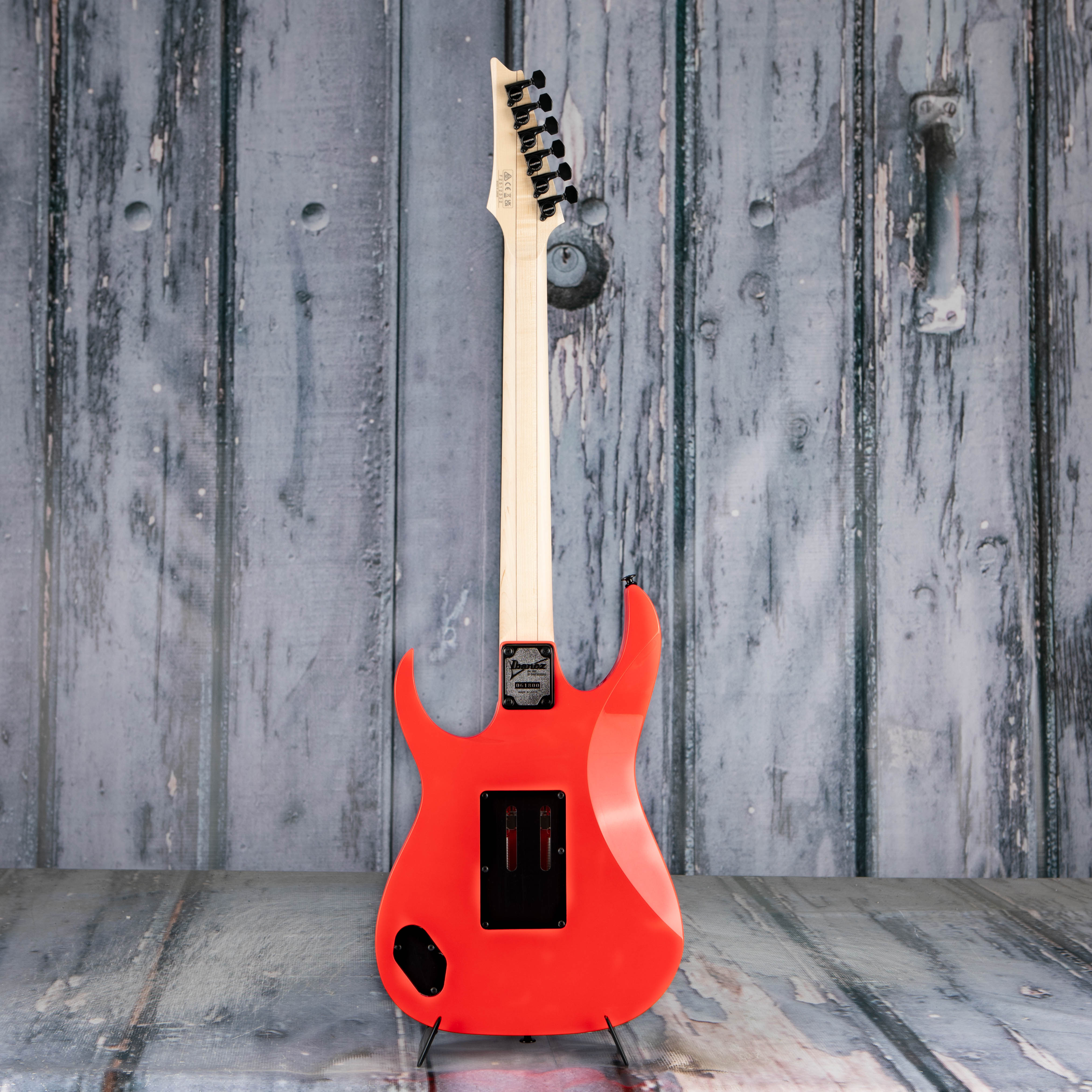 Ibanez Genesis Collection RG550 Electric Guitar, Road Flare Red, back
