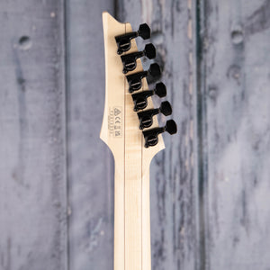 Ibanez Genesis Collection RG550 Electric Guitar, Road Flare Red, back headstock
