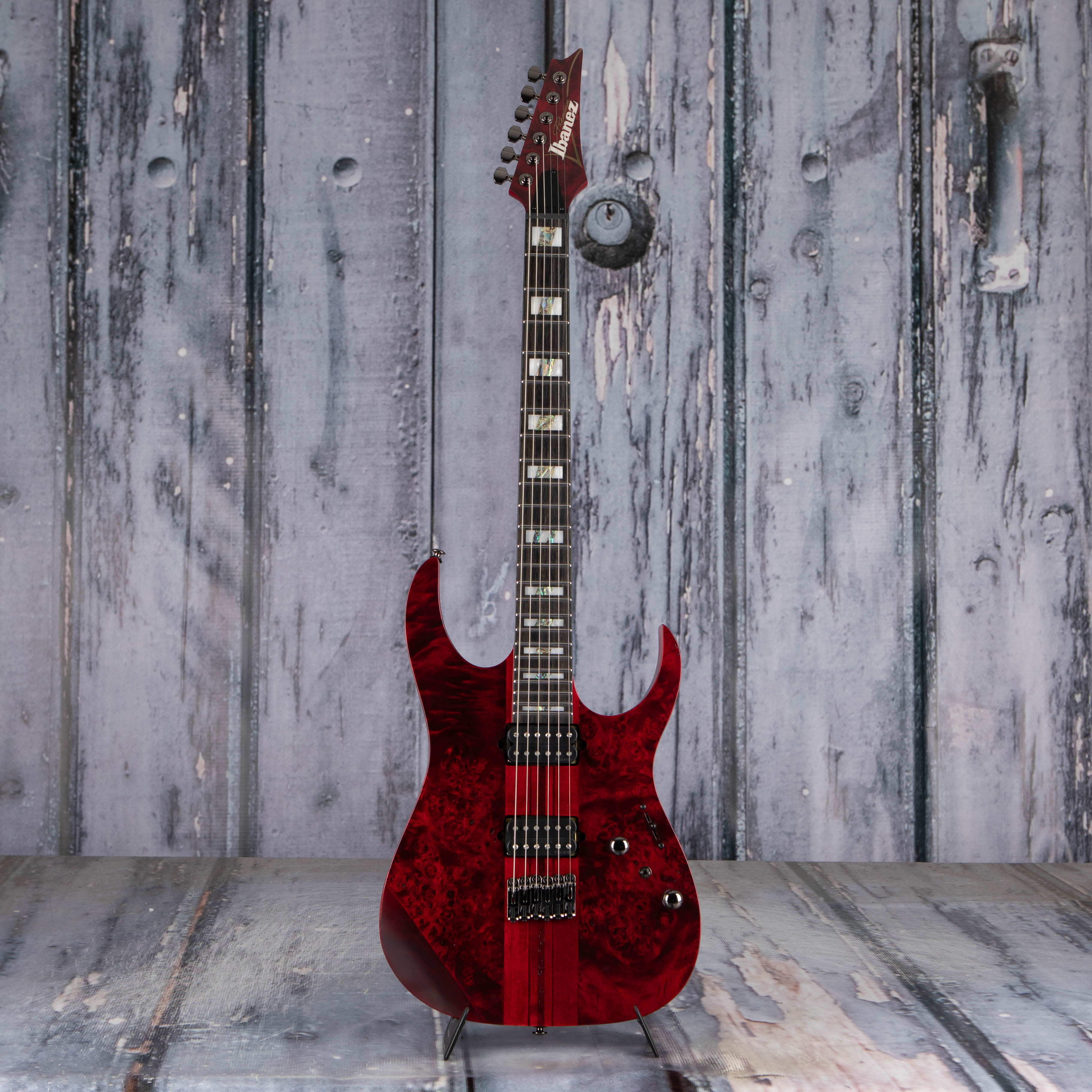 Ibanez Premium RGT1221PB Electric Guitar, Stained Wine Red Low Gloss, front