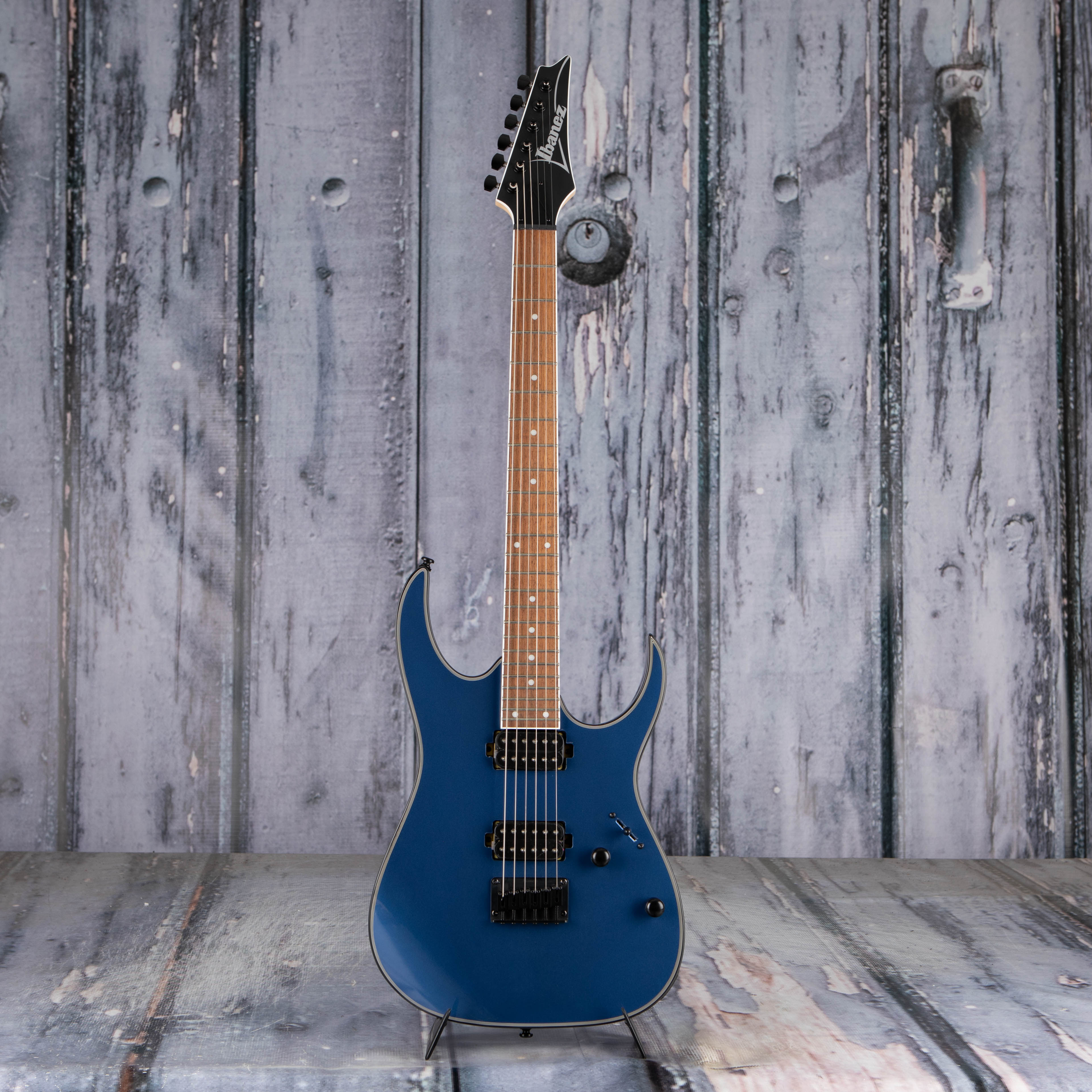 Ibanez RG421EX Electric Guitar, Prussian Blue Metallic, front