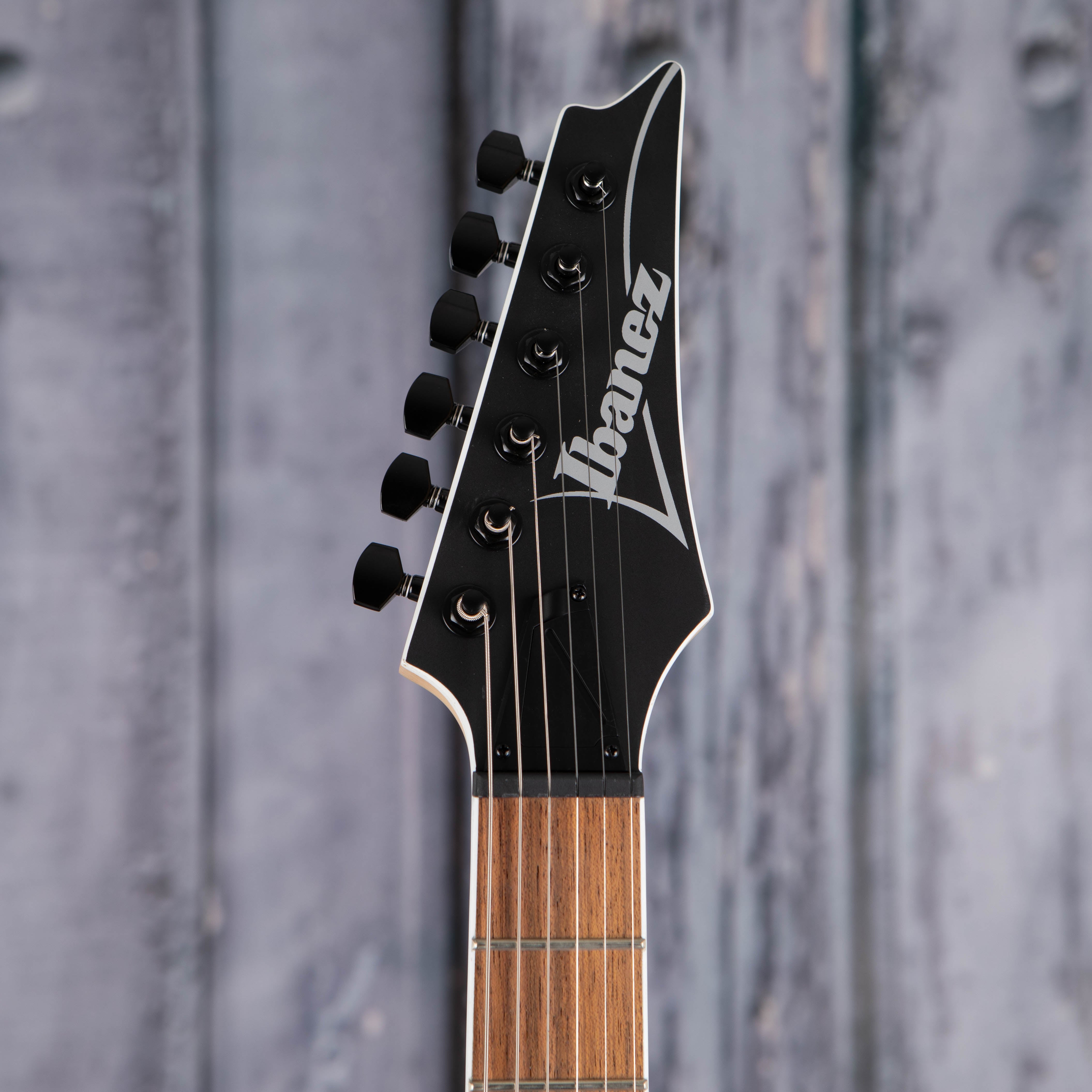 Ibanez RG421EX Electric Guitar, Prussian Blue Metallic, front headstock
