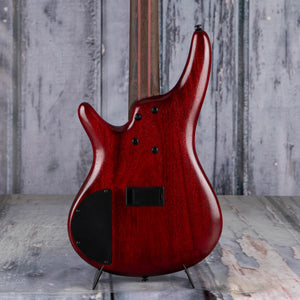 Ibanez SR Premium 5-String Electric Bass Guitar, Caribbean Green Low Gloss, back closeup