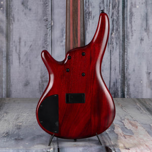 Ibanez SR Premium 6-String Electric Bass Guitar, Caribbean Green Low Gloss, back closeup