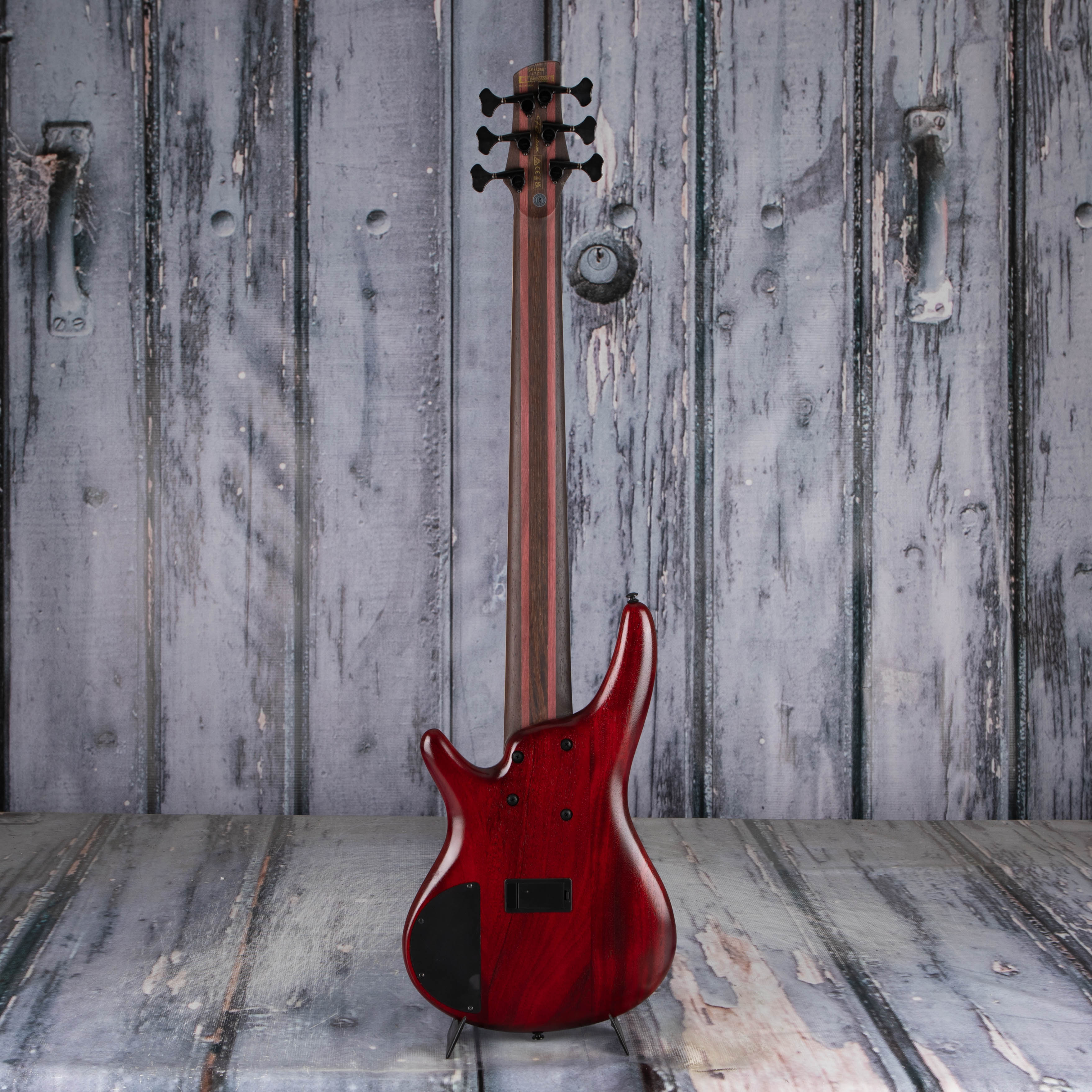 Ibanez SR Premium 6-String Electric Bass Guitar, Caribbean Green Low Gloss, back